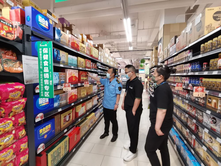 田家庵区市场监督管理局-舜耕市场监管所“三个聚焦”扎实推进 “守查保”专项行动图片