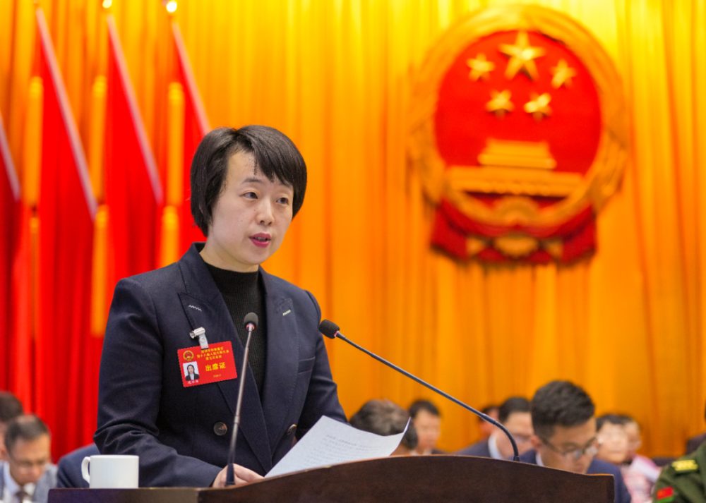 魏颖颖作《政府工作报告》